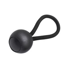 MARINE CITY Black Ball Bungee Cord for 2 Step Telescoping Ladder Polyethylene