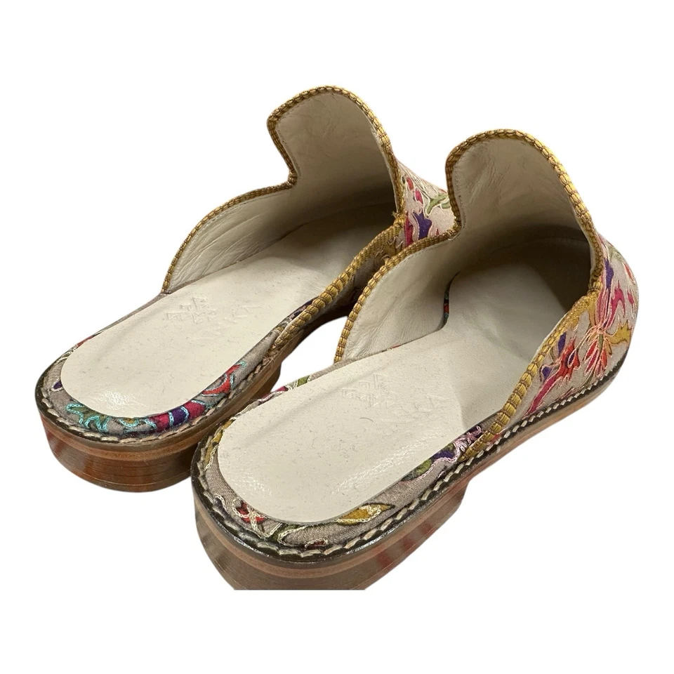 Zapatilla Alfombra Hecha a Mano US-10,5 (EU-41) (Suela-Cuero Duro. forro-piel de cordero) mujer Foto 3 de 4