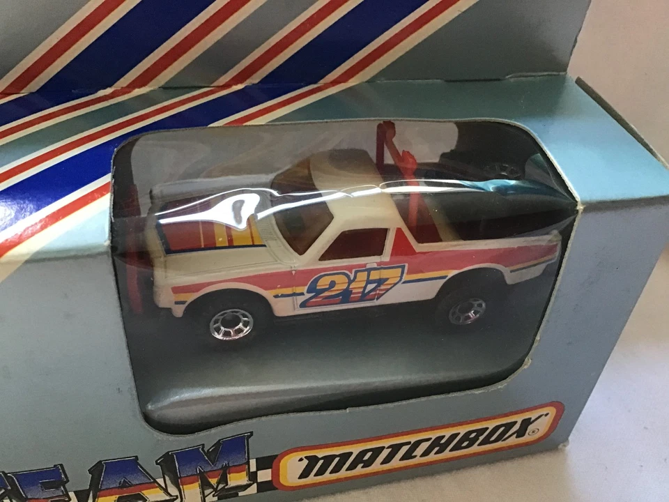 MATCHBOX TEAM CONVOY - KENWORTH 217 SUPERSTAR 3 PIECE SET 1984 - BOXED - Image 3 of 4