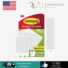 Command 15 lb Large Picture Hanging 28 Strips, Damage-Free Hanging Picture 0.54 per strip