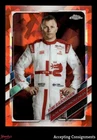 2021 Topps Chrome Sapphire Formula 1 Orange Refractors #15 Kimi Raikkonen 05/25