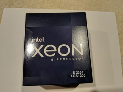 Intel Xeon E-2334 Rocket Lake 3.4 GHz LGA 1200 65W BX80708E2334 Server Processor