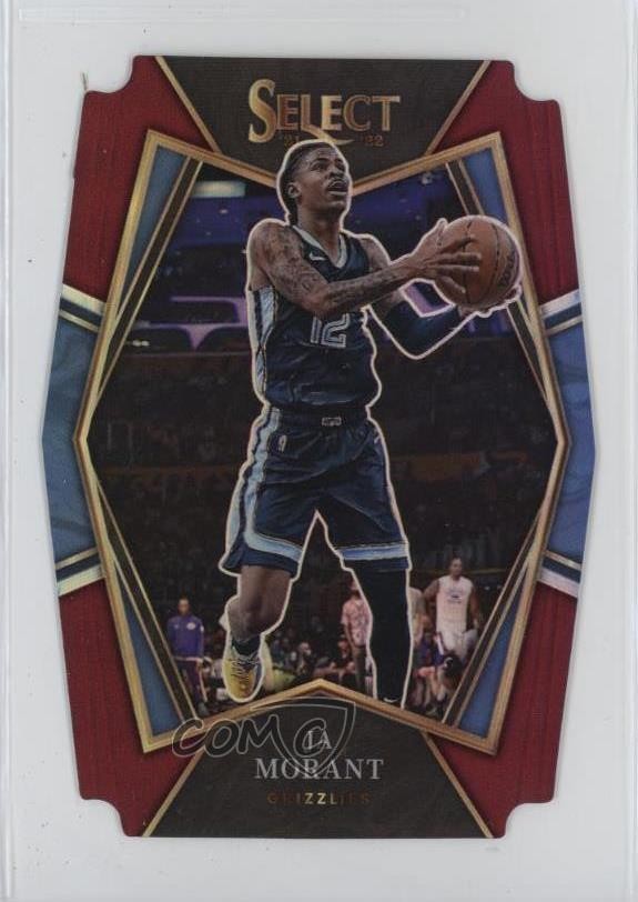 2021 Panini Select Premier Level Maroon Prizm Die-Cut 154/175 Ja Morant #125 o7m