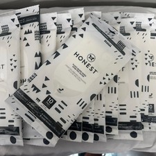 Lot Of 10 Honest Wipes Travel Size 10 Pack,total 100 Wipes Sealed