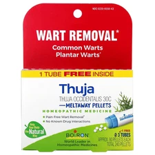 Thuja Occidentalis, 30C, 3 Tubes, 80 Pellets Each