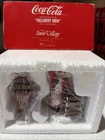 Coca-Cola Delivery Men Department 56 Vintage Snow Village #5480-1 New 1994