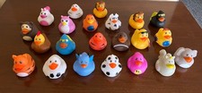 22 Rubber Ducks assorted Jeep ducking bath toy