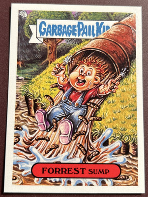 #s4a FORREST SUMP Scratch'N Stink - 2005 Garbage Pail Kids All New Series 4 