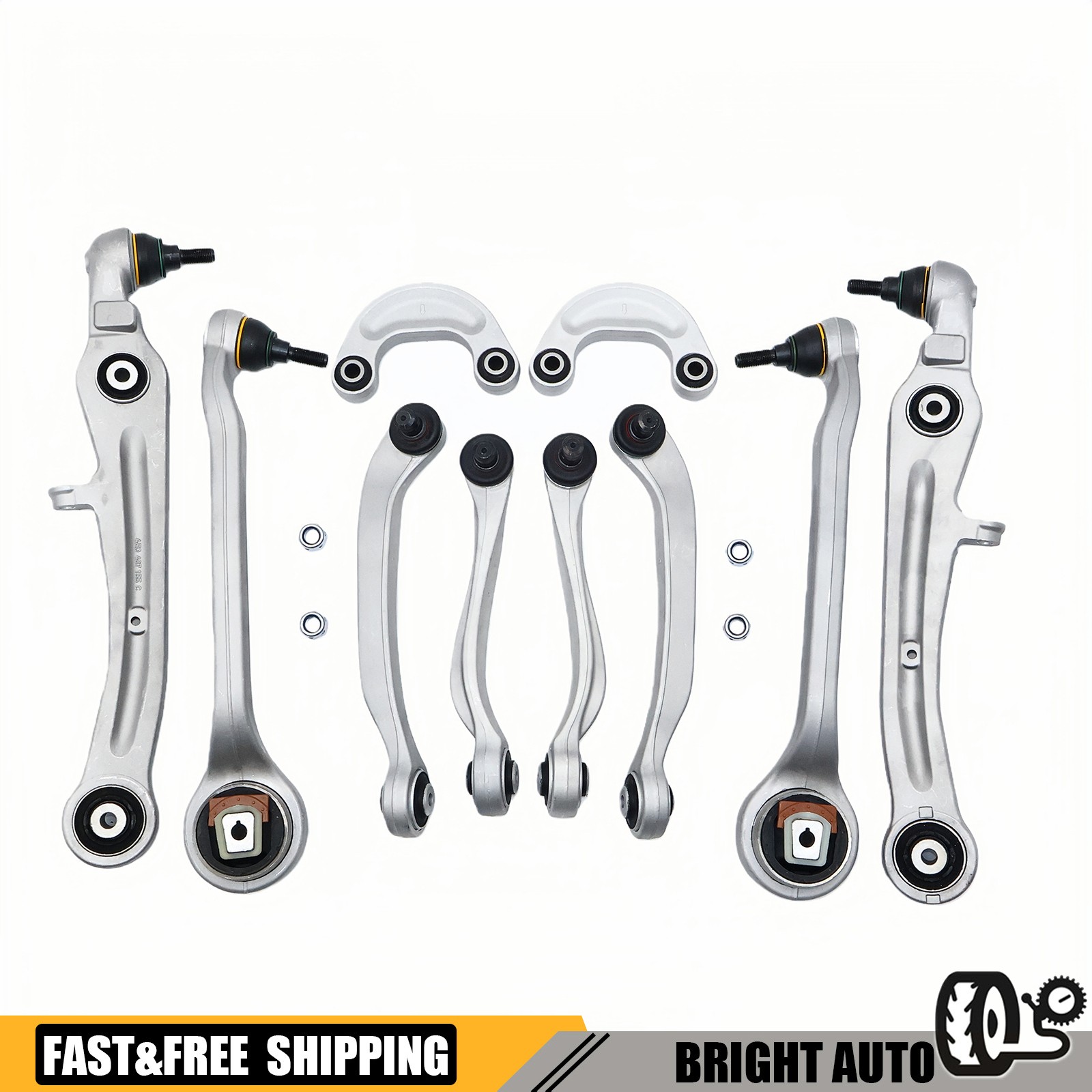 Bentley Continental GT 2004-2019 Front Left Control arms Set P/N 3W0407510