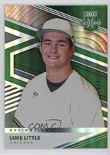 2020 Panini Elite Extra Edition Aspirations Green /499 Luke Little #124 1s8