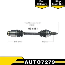 For 2006 2007 2008 2010 Mazda 5 Automatic Trans. Front Right CV Axle Joint