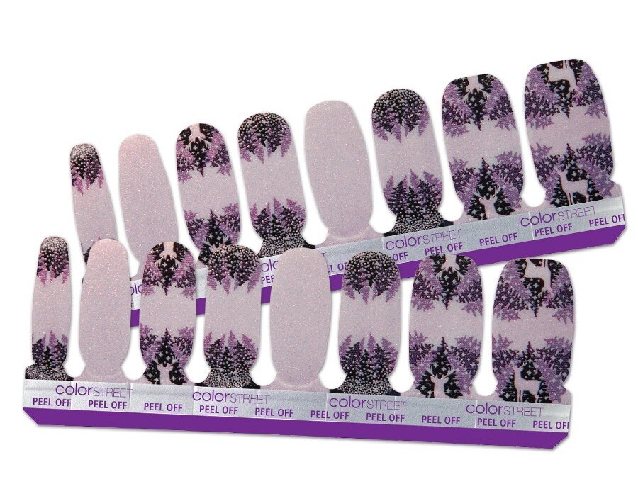 Color Street Nail Strips ~ REINDEER WHISPERER ~ Hostess Exclusive ~ NIP ...