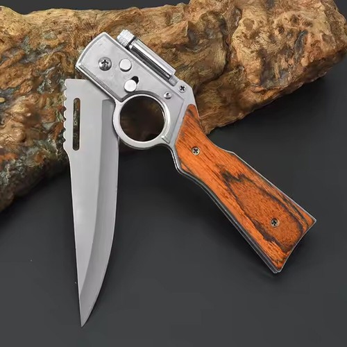 AK47 Blade Folding Blade Knife Combat Pocket Knife Outdoor Camping Survival - Picture 4 of 18