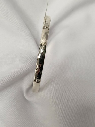 BRIGHTON JF0532 ARMBAND SILBER KLAR KRISTALL SWAROVSKI ARMREIF SCHMAL BALLANTYNE - Bild 7 von 7