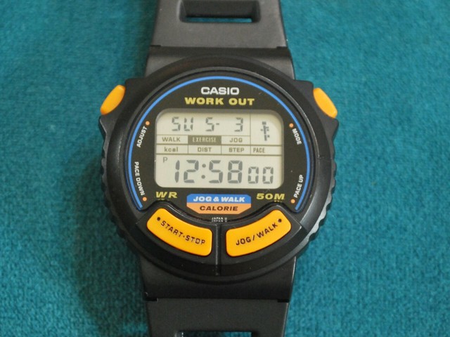 casio calorie counter watch