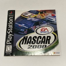 Nascar 2000 Sony PlayStation 1 PS1 Instruction Manual Only 