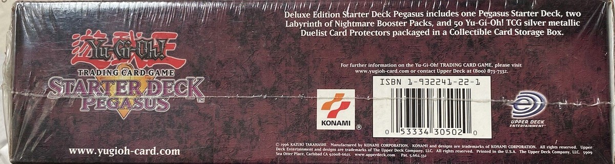 yugioh starter deck pegasus deluxe edition Amazon.com: Yu-Gi-Oh! - Black Luster Soldier - Soldier of Chaos -  BLHR-EN046 - Secret Rare - 1st Edition
