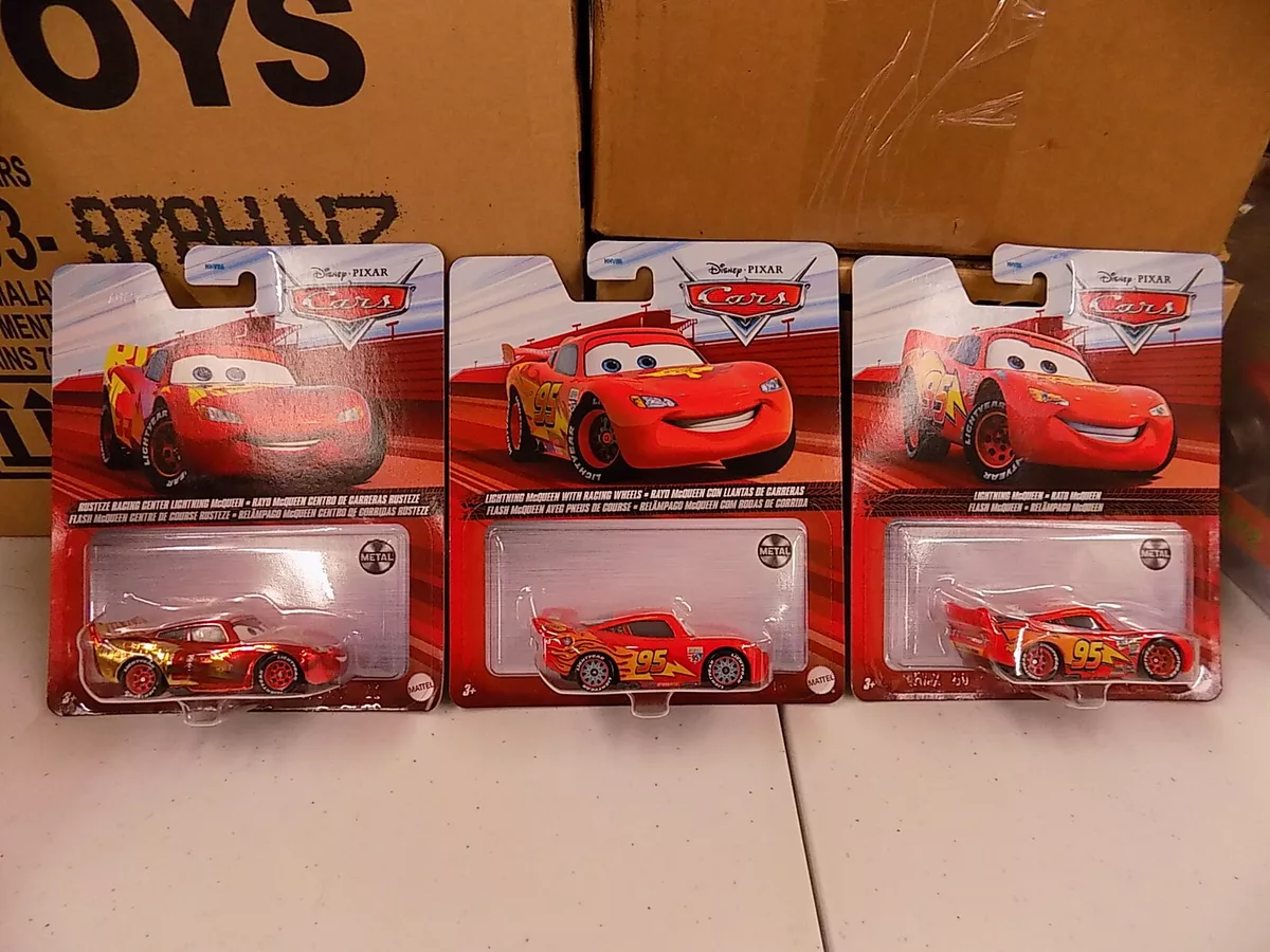  Disney Pixar Cars Rust-Eze Racing Center Lightning McQueen :  Toys & Games