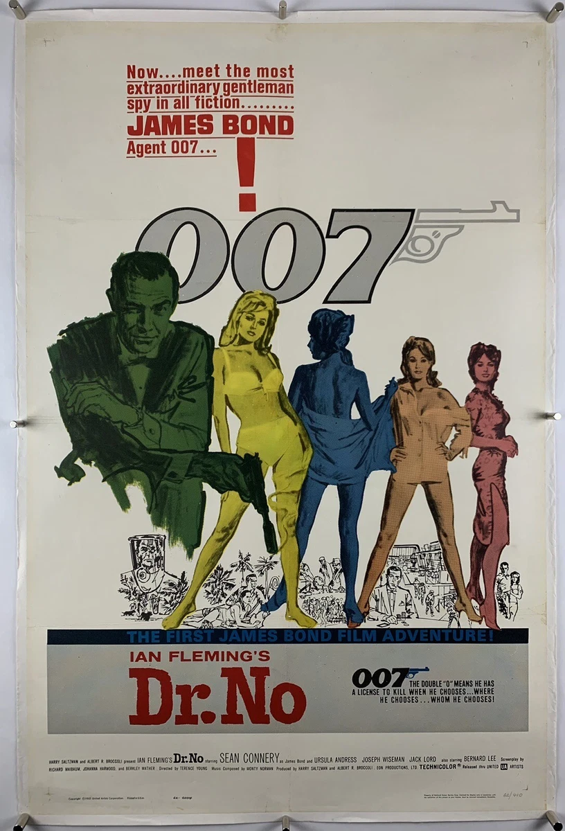 James Bond Poster for sale | eBay