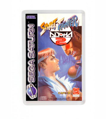 Straße Fighter Alpha 2 Sega Saturn Fridge Magnet Kühlschrankmagnet Kühlschrank