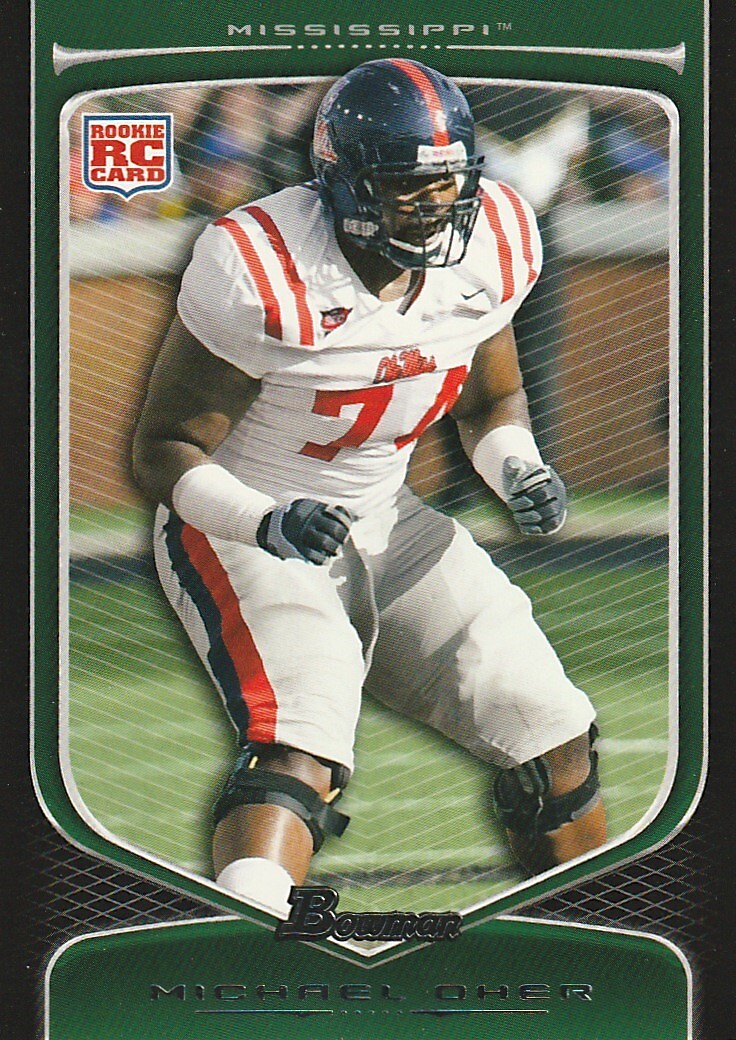 Michael Oher Bowman Draft #113 Base