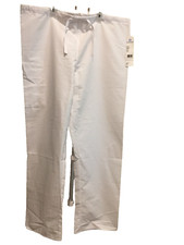Fundamentals by White Swan Drawstring Scrub Pants Unisex Large NWT