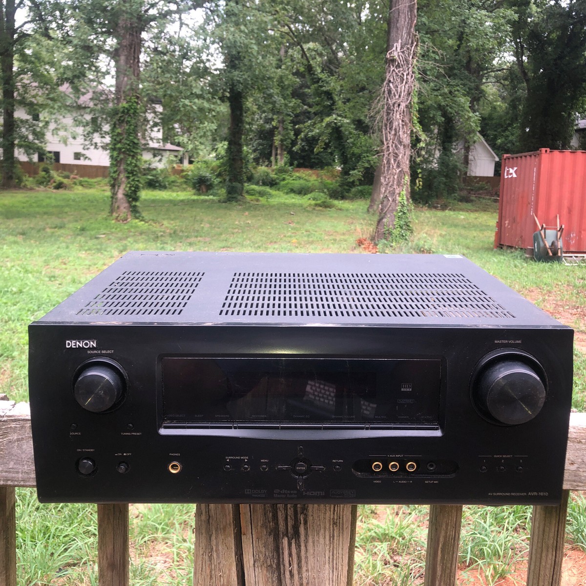 Denon AVR-1610 AV Surround Receiver Tested No Remote | eBay