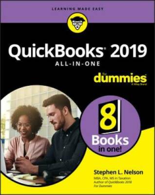 QuickBooks 2019 All-in-One For Dummies (For Dummies (Business & Personal  - GOOD