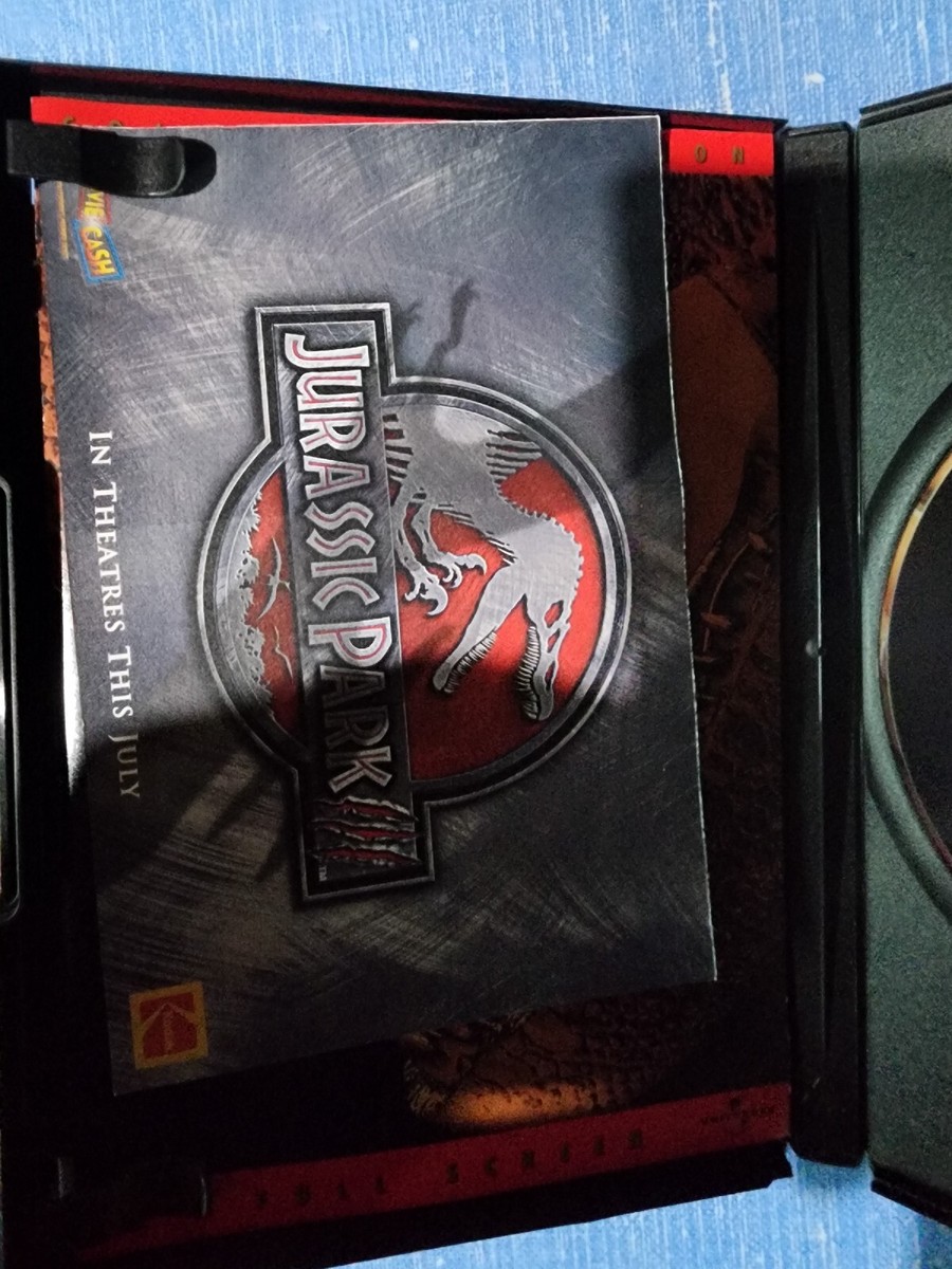 Jurassic Park Trilogy DVD 1 2 3 The Lost World Widescreen