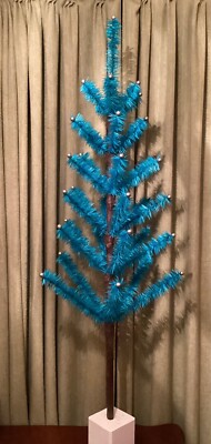 Light Blue Ice Sapling Feather Tree  CRUELTY FREE   