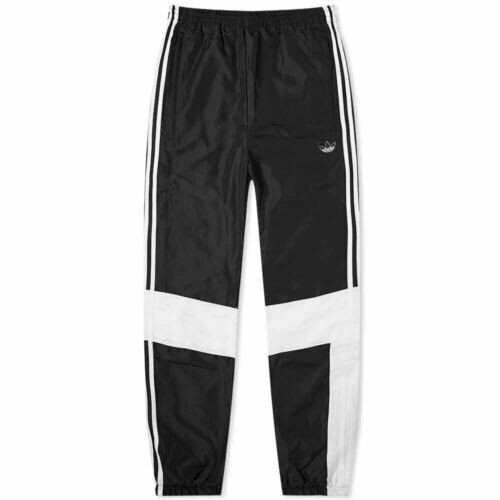 Adidas ASYMM TRACK PANT Black White (D) Mens Track Pants - Picture 1 of 7