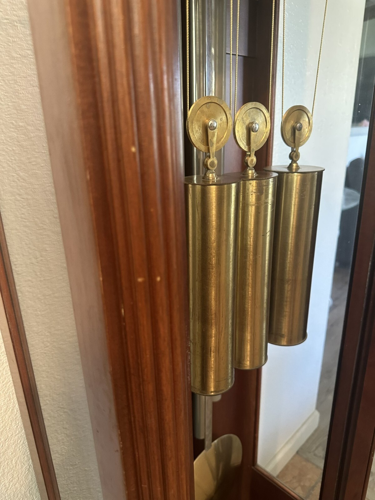 Herschede Model #217 - Grandfather Clock (Hall Clock) Antique. 