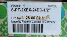 1PCS New Phoenix CONTACT S-PT-2XEX-24DC-1/2 2800041