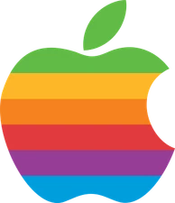 Apple computers logo weatherproof  bumper vinyl decal