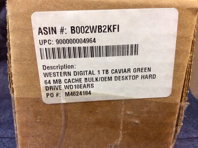 Western Digital WD10EARS 1 TB Caviar Green 64 MB Cache *-SHIPS FAST!_*