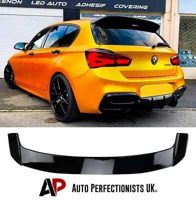 AUTO PERFECTIONISTS UK BMW M Sport 1 Series LCI F20 F21 M135i M140i spoiler stivali nero lucido 2015-2019