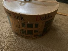 Vintage Dobbs Fifth Avenue New York Hat Box