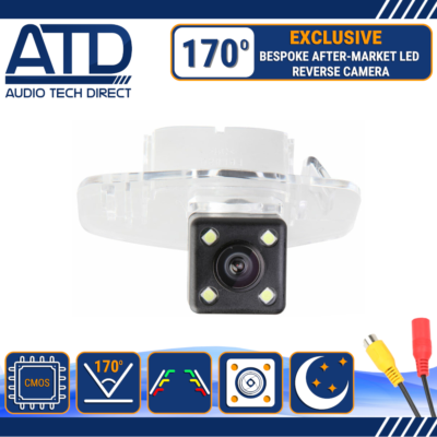 Telecamera Retromarcia Auto HD Universale 170° - 18.5 Mm, Impermeabile IP67, Visione Notturna Con 8 LED, Per Parcheggio E Retrovisione - 4