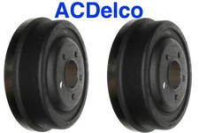 2 Brake Drums ACDELCO Rear L & R 5 Lug  for Chrysler Dodge Plymouth 10" Brakes