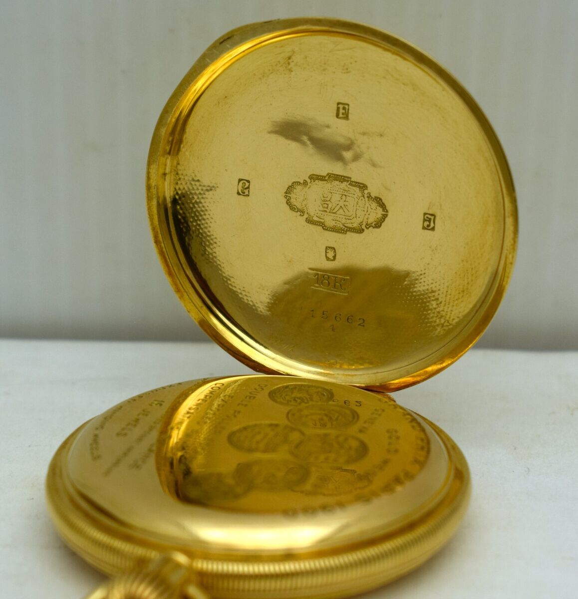 18K GOLD ZENITH Pocket Watch ~ Grand Prix Paris 1900 ~ 16J 18K GOLD ZENITH Pocket Watch ~ Grand Prix Paris 1900 ~ 16J