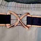 Vintage JANTZEN 36 waist Swim Shorts Trunks blue buckle retro 60s vintage — photo 2