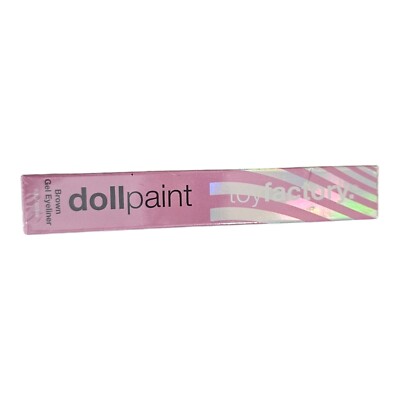 Toy Factory Doll Paint Brown Gel Eyeliner Toyfactory Dollpaint .003 Oz