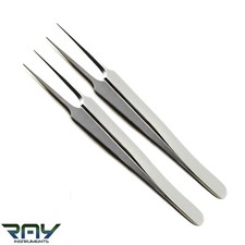 X2 Tweezers for Watchmakers Precision Work Watch making Tweezers Antimagnetic CE