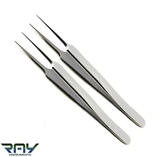 X2 Tweezers for Watchmakers Precision Work Watch making Tweezers Antimagnetic CE