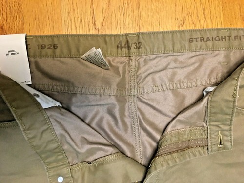 Pocket Premium Twill Pants Straight Fit 