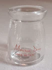 VINTAGE MONROE DAIRY NONE BETTER GLASS CREAMER BOTTLE INDIANA