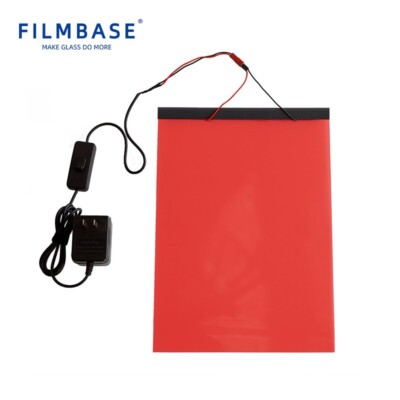 Smart Film PDLC Commutabile 29,7x21 Cm Per Vetri – Trasparente/Opaco A Comando, Con Telecomando E Trasformatore, Per Ufficio E Casa