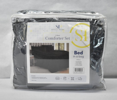 Sweet Home Collection 7 Piece Comforter Set Bed In A Bag Full Size Bedding