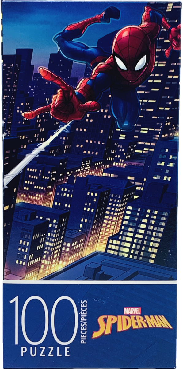 Puzzle 100 Pezzi Spider-Man Cardinal Per Bambini - Nuovo!