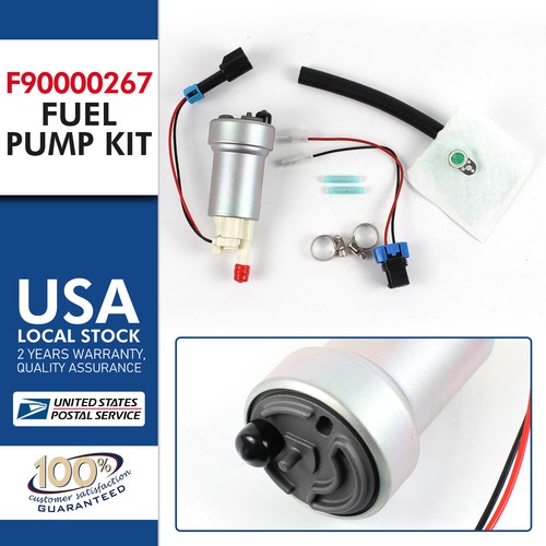 F90000267 450LPH E85 Racing Fuel Pump & Kit for 19922000 Honda Civic